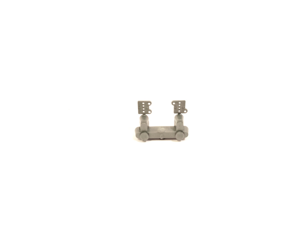 Set of support plates 1 and 2 for horn dischargers for Ale 840 tractor Set of support plates 1 and 2 for horn dischargers for Ale 840 tractor