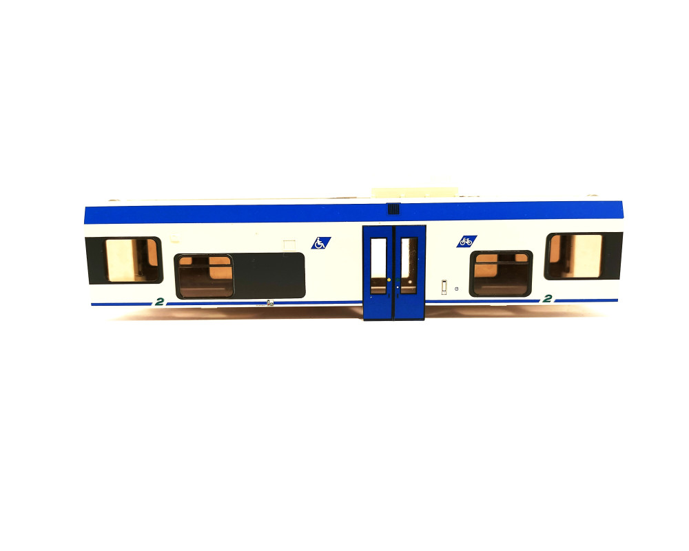 Semi-assembled central body Minuetto MD XMPR livery Art. from 1002 to 1076 Semi-assembled central body Minuetto MD XMPR livery Art. from 1002 to 1076