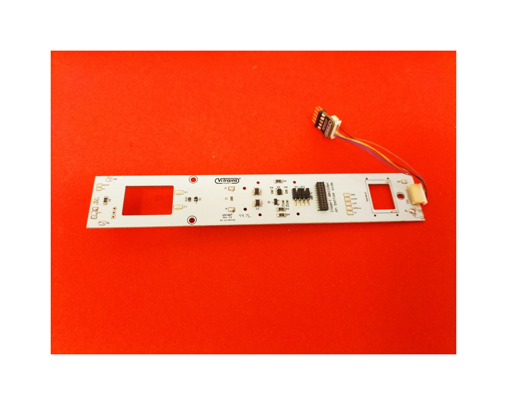 Scheda madre per motrice 22 plux con illuminazione interna/terzo faro/fanali Scheda madre per motrice 22 plux con illuminazione interna/terzo faro/fanali