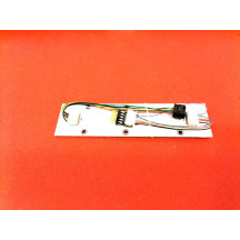 Scheda illuminazione carrozza intermedia Minuetto con connettori
