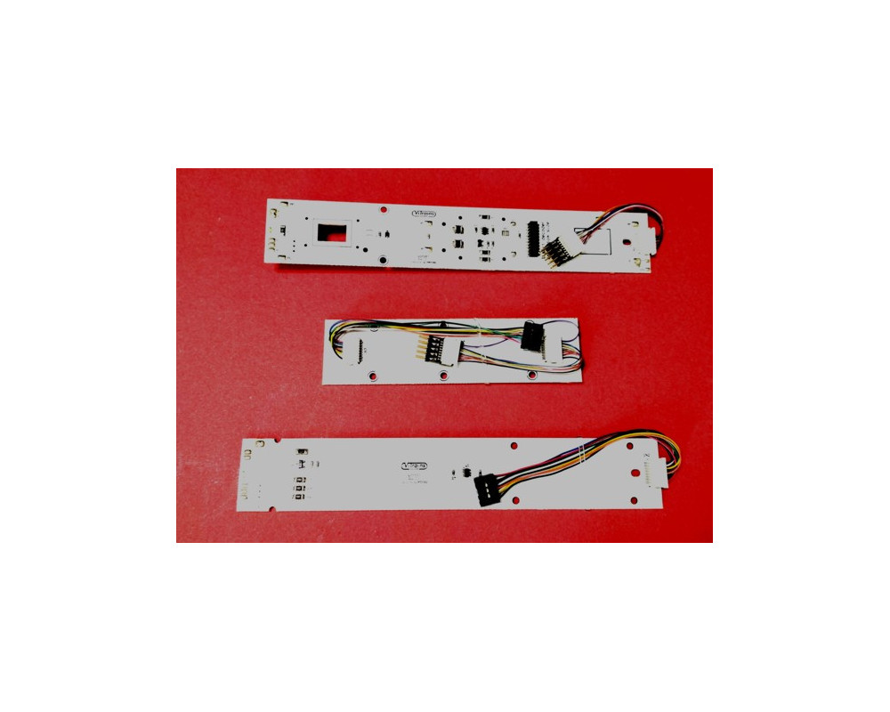 Kit completo per confezione base 3 elementi con illuminazione/terzo faro/fanali Kit completo per confezione base 3 elementi con illuminazione/terzo faro/fanali