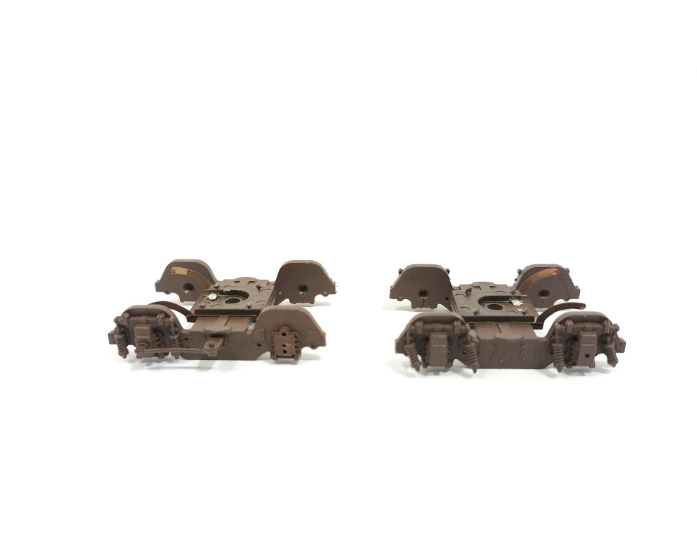 Front and rear trolley set Front and rear trolley set