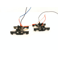 Coppia carrelli per carrozza MDVE