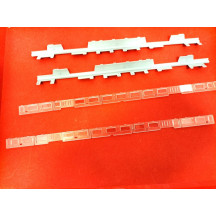 Set vetri laterali + tende per ALe/Le 840 con finestrini di origine