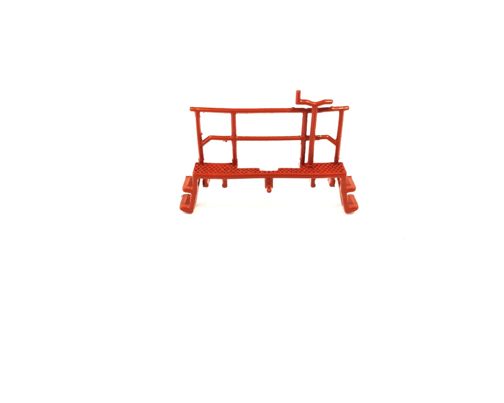 Red wagon colored terrace
