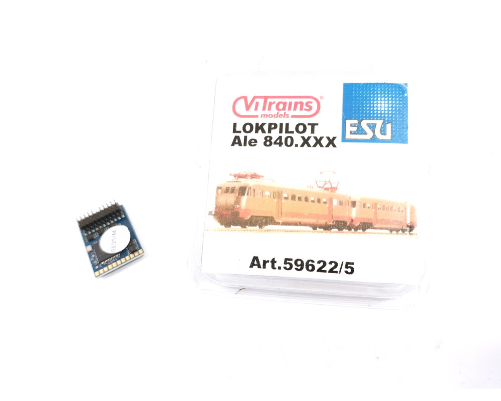 ESU Lokpilot V.5 59622 mapped for ALe 840 Vitrains ESU Lokpilot V.5 59622 mapped for ALe 840 Vitrains
