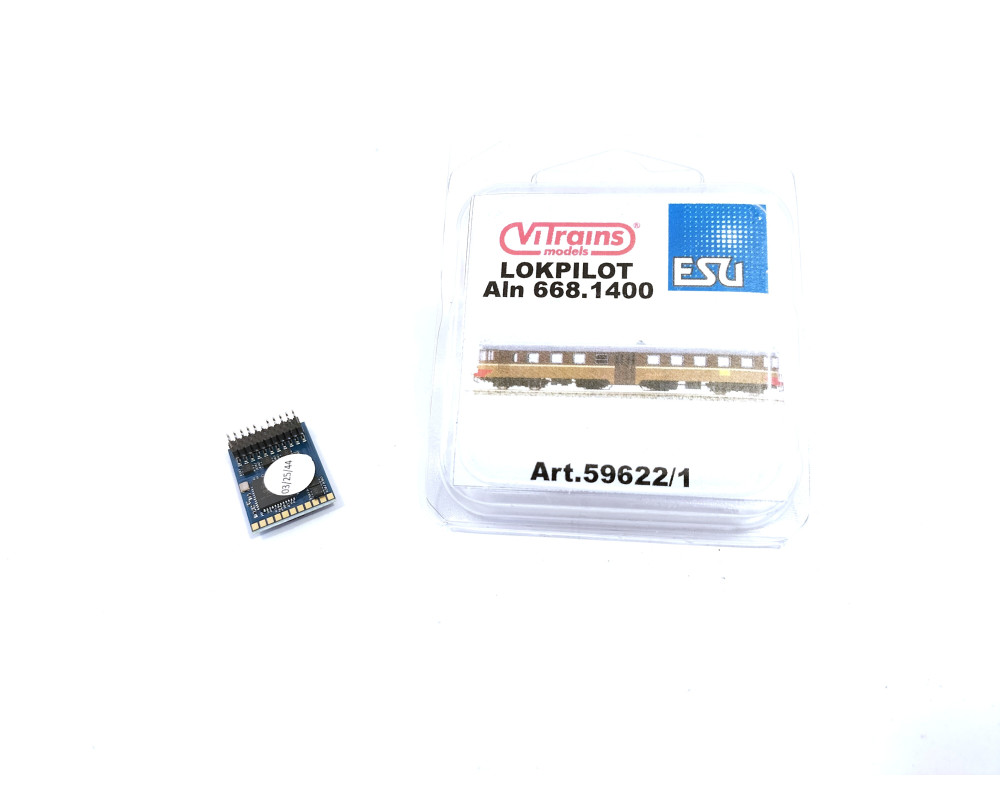 ESU Lokpilot V.5 59622 mapped to ALn 668.1400 Vitrains ESU Lokpilot V.5 59622 mapped to ALn 668.1400 Vitrains