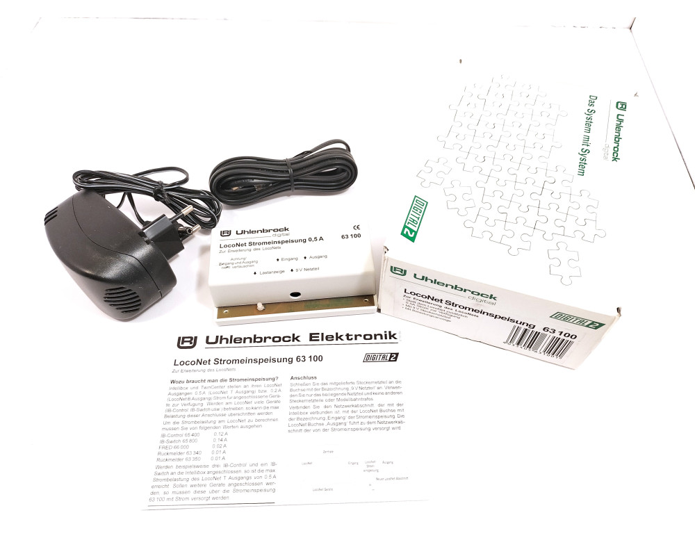 Loconet power supply for current integration Loconet power supply for current integration