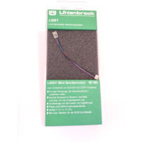 Mini transmitter module for connection to decoder with Lissy output