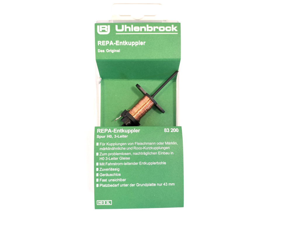 Sganciatore REPA Scala H0, 3 rotaie