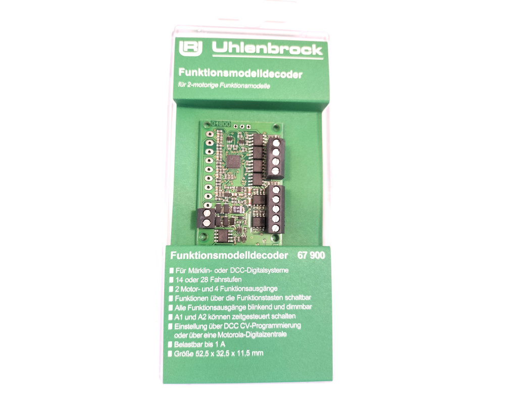 Decoder per azionamento motori e luci Decoder per azionamento motori e luci