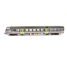 Carrozza pilota MDVC di 2° classe livrea DTR con illuminazione interna
