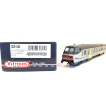 Carrozza pilota MDVC di 2° classe livrea DTR con illuminazione interna