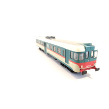 Aln 668.1713 + 668.1718 railcar set in original livery with internal lighting and sound decoder