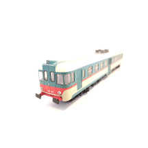 Aln 668.1713 + 668.1718 railcar set in original livery with internal lighting and sound decoder