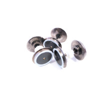 Set 3 assali per locomotiva BR classe 37 e classe 47  ruota diametro 14,5 mm