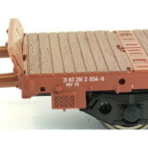 RS type flat car with terrace of the FS, era IV