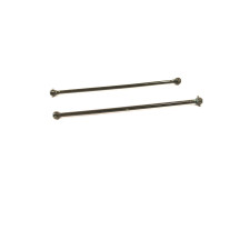 Pair of cardan shafts completely made of brass for ETR 610 Lima Expert