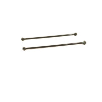 Pair of cardan shafts completely made of brass for ETR 610 Lima Expert