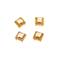 Set 4 piastre di supporto per scaricatori a corna Lebc