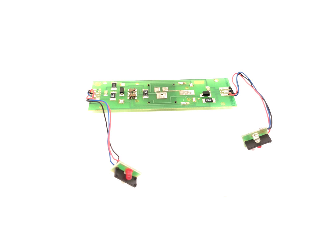 Motherboard with 8-pole connector, with PCB LED lights for class 37 BR Motherboard with 8-pole connector, with PCB LED lights for class 37 BR