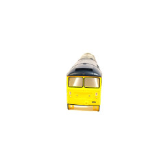 Raw body without glass and without headlight prisms for class 47 BR