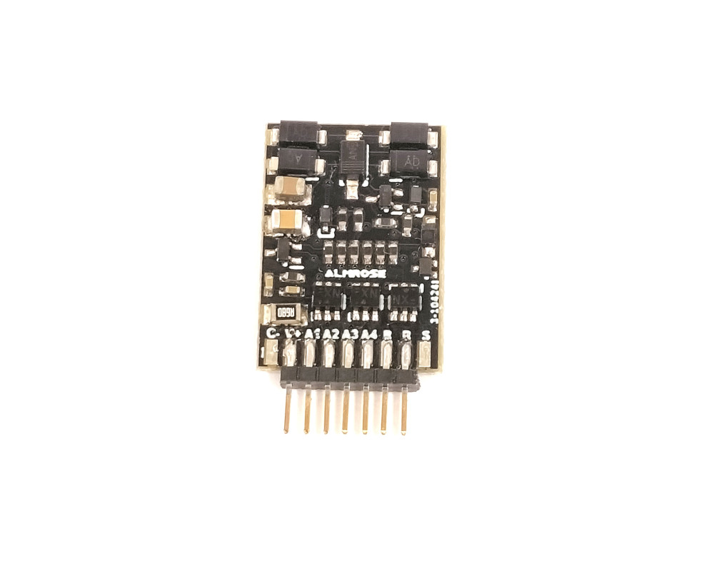 4-Output Multifunction DCC Decoder with 7-Pin Connector for Vivalto Light PCB 4-Output Multifunction DCC Decoder with 7-Pin Connector for Vivalto Light PCB
