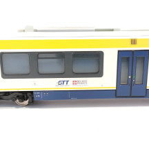 Electric Minuet ME in the livery of the Gruppo Torinese Trasporti GTT