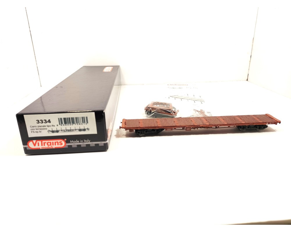 Used RS-type flatcar with terrace, FS, era VI