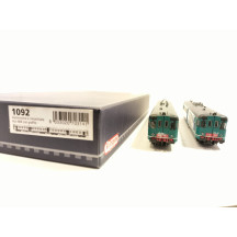 Set Aln 668.1529 (motrice) + Aln 668.1514 (folle) con grafiti