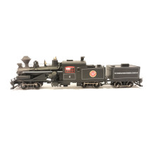 Art.R5467 Locomotiva a vapore tipo Heisler con carrello motore posteriore Delle V. T. Company