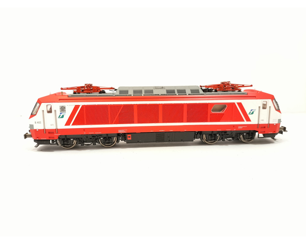 Art.HR2010 Locomotiva elettrica E 402 FS in livrea bianco/rosso