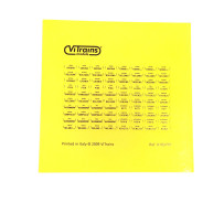 K1037TP Sticker sheet with mileage tables (Lombardy/Piedmont/Tuscany/Sicily/Trentino/Emilia R.)