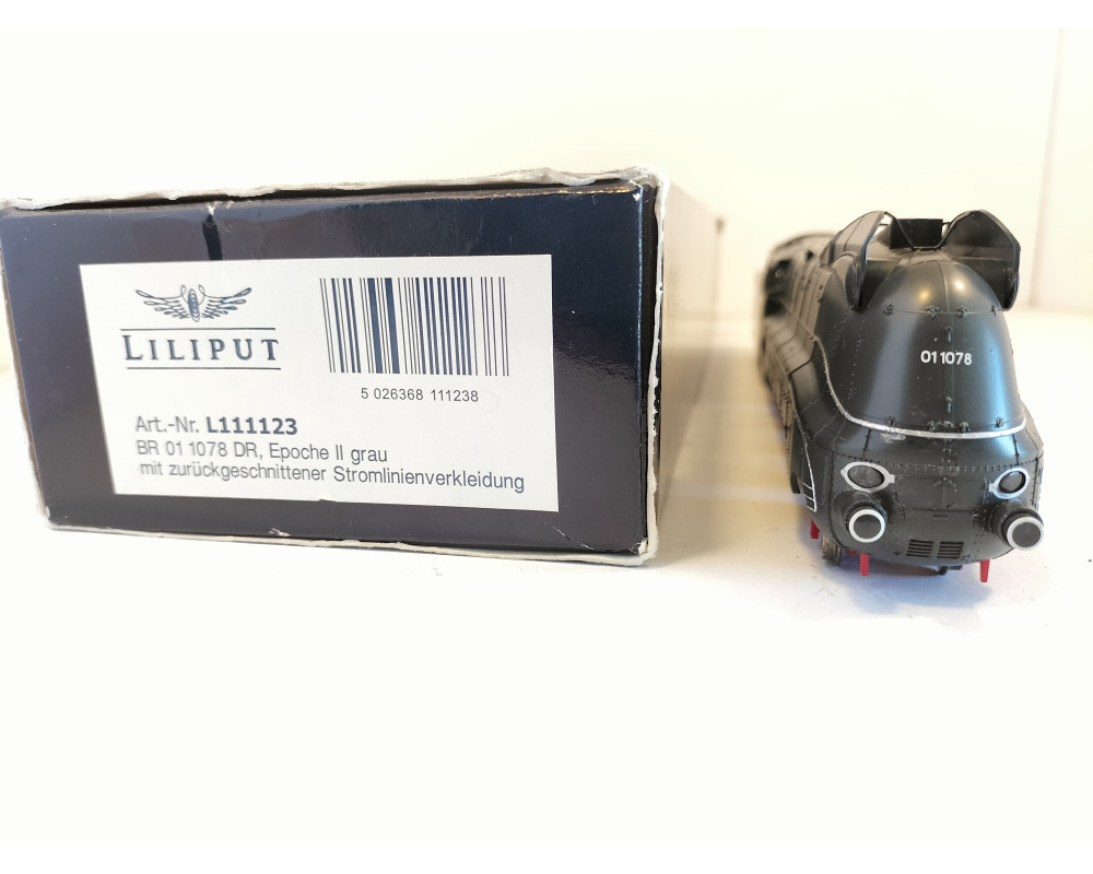 Art. LP L111123 Locomotiva a vapore BR 01 1078 DR ep. II°  Liliput