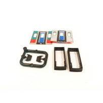 Set porte aperte con soffietto e pedane Per Aln 668