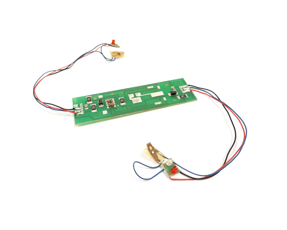 Scheda madre motrice (tipo vecchio) senza illuminazione con PCB fanali connettore 8 poli