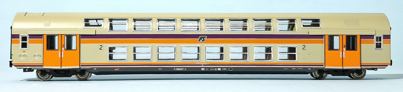 Ricambi  Carrozze 2 piani Casaralta